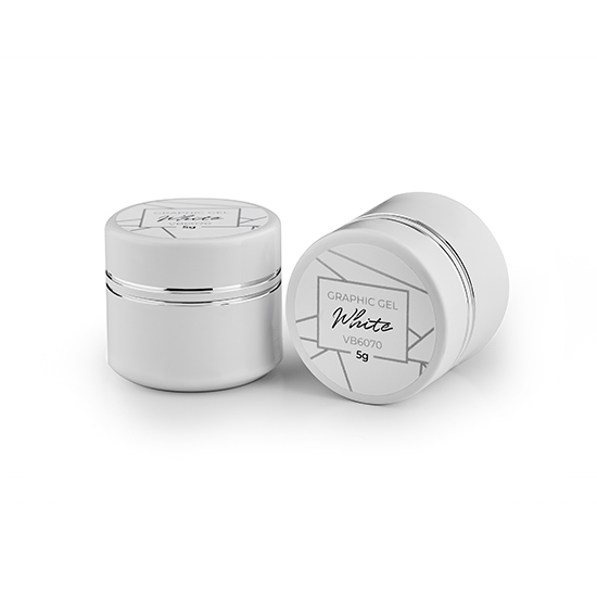 Victoria Boro Graphic Gel White